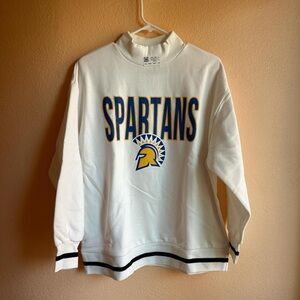 San Jose State Spartans mockneck sweatshirt